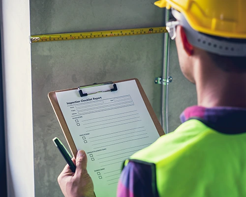 Single Storey Plate Height Inspection